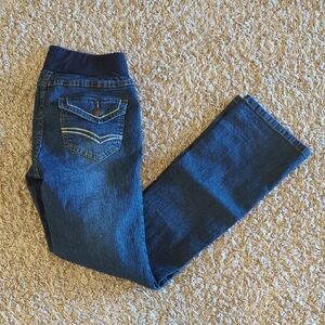 💲 Planet Motherhood Maternity Indigo Straight Leg Women's Jeans